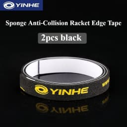 Yinhe SelfAdhesive Tape Table Tennis Racket Edge Guard Sponge/Flocked Edge Anti-Collision Ping Pong Bat Side Protector Strip