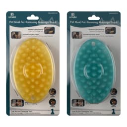 Oitabi Pet Soft Rubber Brush for Short Hair Dogs Cats, Shower Wash Curry Brush, Dog Hair Combing Back Massage for Short Hair Pet