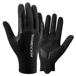 ROCKBROS Cycling Gloves Spring Summer Breathable MTB Road Bike Non-slip Gloves Touch Screen Full Finger Motorcycle Riding Gloves