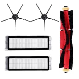 For Roborock S5 S50 S51 S52 S55 S6 S6 Pure S6 MaxV for Xiaomi 1st / SDJQR01RR Vacuum Cleaner Roller Brush Filter Wheel Mop Part