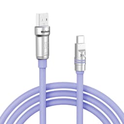 Hichain PD15W USB A To C Fast Charging Cable Liquid Silicone Soft Cable For Samsung For Xiaomi For Huawei 1.2M/2M Phone Cable