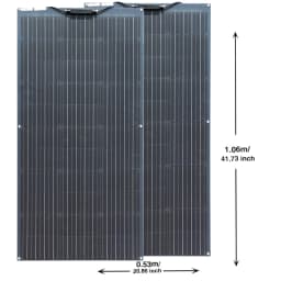 Solar Panels 100W 200W 300W 400W Solar Panel Kit or 18V Flexible Mono Photovoltaic Solar Plate Power 12V 24V Camping Car