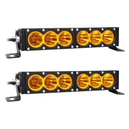 6-54 inch 30-300W LED Bar 4x4 with 12v Wire Harness Kit, LED Light Bar for Offroad Vehicles Trucks ATV, Amber White Fog Light