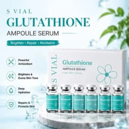 Anti-Wrinkle Pore-Refining Essence: Glutathione Radiance Ampoule Essence Intense Hydration for Skin Elasticity Glow