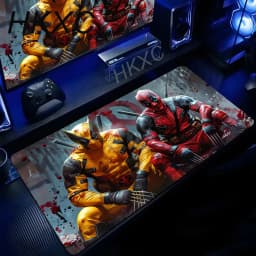 Marvel Deadpool Anime Mouse Pad Office PC Gamer Cabinet Mouse Mat Laptop 900x400 Keyboard Mousepad Extended Desk Mat Cool Carpet