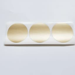 Dropshipping 100PCS 50mm 2" Circle Round Golden Scratch Off Sticker Protection Style