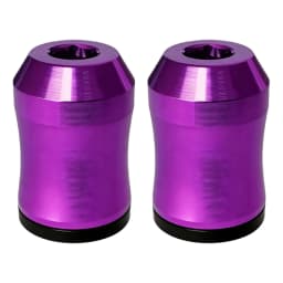 2Pcs Aluminum Alloy Magnetizer Demagnetizer Ring for 6.35mm Screwdriver Bits - Magnetic Screw Ring Bit & Adapter for Repair Work
