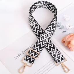 Nylon Shoulder Bag Strap Adjustable Women Crossbody Strap Soft Accessories Replacement Strap Wide Purse Strap Chain Bag Strap