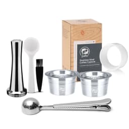 Reusable Capsule For 3 Hearts Modo Lov Tchibo Cafissimo K fee Caffitaly Classic Coffee Maker Refillable Filters Pod Accessories