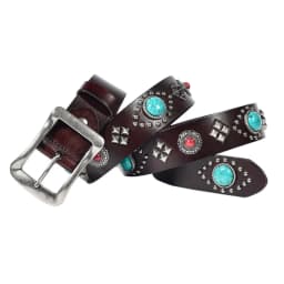 High Quality Top Grain Genuine Leather Belt for Men Brand Strap Male Pin Buckle Fancy Vintage Jeans Belt Cowboy Cintos