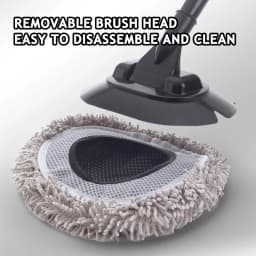 EAFC Car Cleaning Brush Detailing Super Absorbent Car Wash Brush Adjustable Telescoping Long Handle Clean Mop Auto Wash Kit