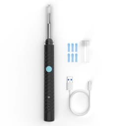 Visual Wireless Otoscope Ultra Thin 4.2MM Camera HD 1080P Ear Scope WiFi Endoscope for IOS/Android with Ear Wax Cleaning Tools