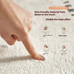 VIKAMA "GET NAKED" Cherry Bathroom Carpet Absorbent Anti slip Bathroom Mat Bathtub Shower Area Sink Soft Foot Mat