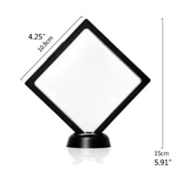 Challenge Coin Display Stand 3D Floating Transparent Phone Case Jewelry Specimen Military Medal Stand Frame Wholesale