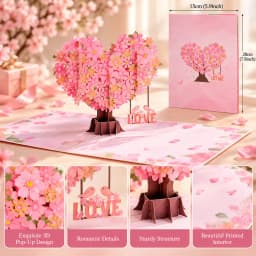 3D Pop UP Lovely Card for Beloved Mom Friend Gift Birthday Anniversary Wedding Invitation Mothers Day Greeting Thank You Cards