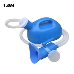 2000ml Blue White Portable Pee Urine Bottle Plastic Urinal Toilet Aid Bottle Man Woman Toilet Supply For Outdoor Camping Car