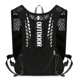 Reflective Running Hydration Vest Cycling Backpack for Outdoor Sports Climbing Hiking MTB Road Bike - Adjustable Vest Bag