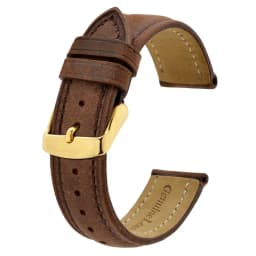 BISONSTRAP Geniune Leather Watch Strap 14mm 17mm 18mm 19mm 20mm 21mm 22mm 23mm 24mm Replacement Bracelet for Men Women Watchband