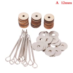 10 Sets Wood Joints Connectors For Handmade Teddy Bear Craft Children Kids Toy DIY Scrapbooking Manual Handicraft Accessory