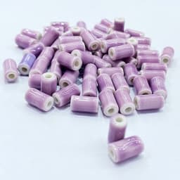 10*5MM Tube Shape Long Cylinder Ceramic Porcelain Spacer Beads For Jewelry Making DIY Column Accessory
