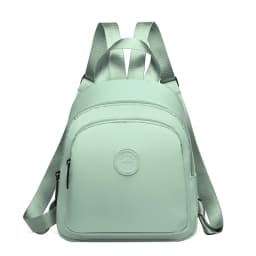 Unisex Mini Nylon Backpack Lightweight Water Resistant Casual Daily Travel School Small Daypack Shoulder Bag