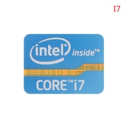 1pc/5pcs Mini DIY Sticker For 4th Generation Cpu Intel Core I3 I5 I7 I9 Logo Sticker LOGO Label Laptop Notebook Decoration