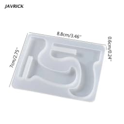 Mobile Phone Stand Silicone Mold DIY Assembly Cellphone Photo Frame Holder Bracket Crystal Epoxy Resin Casting Mould Crafts