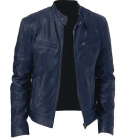 2025 Leather Motorcycle Riding Jacket Men's Slim Fit PU Jacket Outdoor Sports Autumn and Winter Windproof Men's Jacket 5XL
