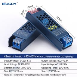 Lighting Transformer AC/DC12V 24V LED Power Supply 60W 100W 200W 300W 400W 500W LED Driver Converter for Slim LED Strip Lighting