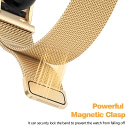 For Fitbit Air Band Milanese Loop Magnetic Stainless Steel Strap Replacement Wristband Women Men Black Silver Gold Rose Gold