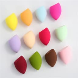 1Pcs Sponge Cosmetic Puff Bulk Wholesale Beauty Egg Gourd Water Drop Beveled Makeup Egg Soft Make Up Puff Beauty Makeup Tool