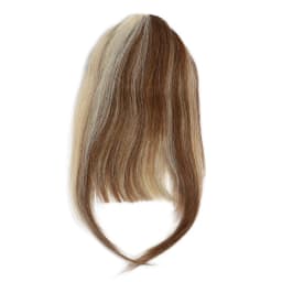 Human Hair Bangs Clip-In Hair Extension for Women 8inch 20g Front 3 clips in Straight Remy Natural Human Hair Fringe All Colors