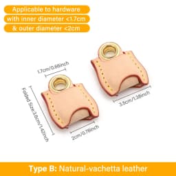 CRAZYSMITH Bag Strap Transformation for LV Diane Bag Punch-Free Hardware Protection Leather Anti-wear Buckle Bag Accessories