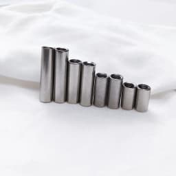 10 Pieces Connecting Pipe Rivet Cheese M2.5 Thread Diy Knife Material Making Knife Handle Screw Cylindrical Nuts