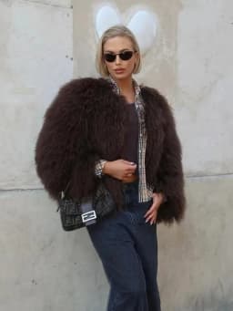 OFTBUY Natural Mongolia Sheep Fur Coat Thick Warm Short Real FurJacket Outerwear Female New Fashion Autumn Winter Clothes Women