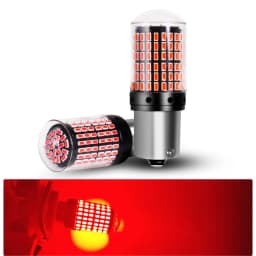Smart Chips 2Pcs 1156 BA15S 1157 Bay15d Car LED Reverse Light Bulbs for Car Rear Tail Turn Signal Reverse Brake Running Lights