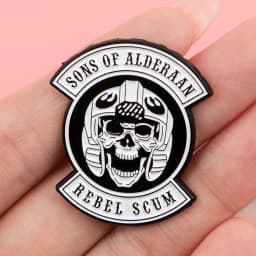 Vintage Enamel Pins Cool Robot Badge Sci-Fi Movie Lapel Pin for Jeans Cute Cartoon Pin for Backpacks Collectible Gift for Fans
