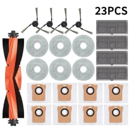 For Xiaomi Mijia M40 D110CN Robot Vacuum Spare Parts Consumables Main Side Brush Hepa Filter Mop Cloth Dust Bag Accessories
