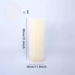 Foldable Paper Columns Display PedestalStand Cylinder Pedestal Stand Cardboard Flower Stand Dessert Table Wedding Birthday Party