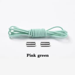 1Pair Elastic Shoelaces Round No Tie Shoe laces Sneakers Shoelace Kids Adult elastic Laces One Size Fits All Shoes dropshipping