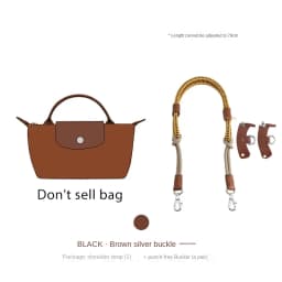 HAVREDELUXE Bag Strap For Longchamp Mini Bag Modified Strap Rope Free Punching 78cm Shoulder Strap havredeluxe
