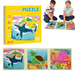 Magnetic Jigsaw Puzzle Educational Learning Puzzles Toys Car Activities Toy Jigsaw Puzzles Toy Portable Game Preschool Learning