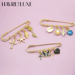 Five Pointed Star Bag Charm For Women Bag Durable Fashion Gift Beautiful Pearl Geometric Star Pin Bag Decoration Bag Accessories