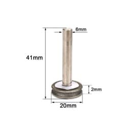 SI FANG Concave Diamond Grinding Wheel 2-12mm for Glass Jade Ceramic Sharpening Rotary Grinding Tool Polishing Wheel