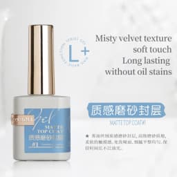 OUBOLI Super Diamond Base Coat UV Gel 15ml No Wipe Shiny Top Coat Clear Watercolor Soak Off UV LED Nail Gel Polish Function Gel