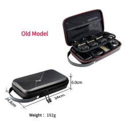 TELESIN Waterproof Carrying Adjustable Space Bag PU for GoPro Hero 13 12 11 10 9 8 7 6 Insta360 Osmo Action Accessories Bag