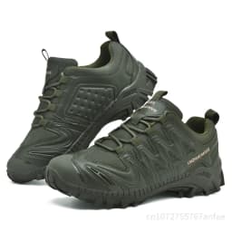 Men Tactical Boot Anti-Slip Work Safety Shoes Waterproof Special Force Army Boots Male Hiking Boot Outdoor Travel Shoe Anti-slip
