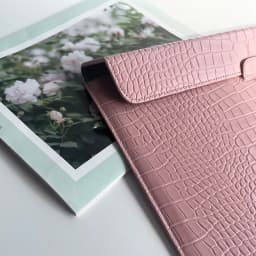 Custom Name PU Crocodile Leather Laptop bags For Macbook pro 13 Case air Retina 15 Computer Cover For Huawei Shell Dropshipping