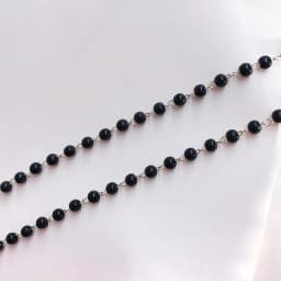 1meter 3-8mm Black Imitation Pearl Beaded Chain DIY Copper Necklace Chains Accessories for Jewelry Making Components Handmade