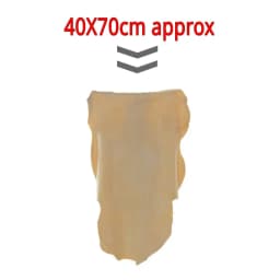 40X70cm Free Shape Cleaning Genuine Leather Cloth Car Auto Home Care Motorcycle Natural Drying Chamois Approx Water Absorption